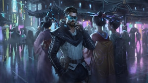 Artist, Artwork, Cyberpunk, Artstation, 4K wallpaper