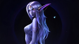 Elf, Fantasy Girls, Artist, Artwork, Digital Art, 4K wallpaper