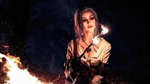 Ciri, The Witcher 3, Games, Cosplay, Deviantart, 4K wallpaper