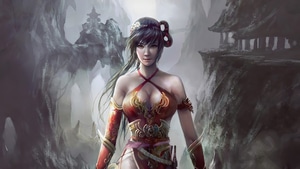Warrior, Fantasy Girls, Artist, Artwork, Digital Art, Artstation, 4K wallpaper