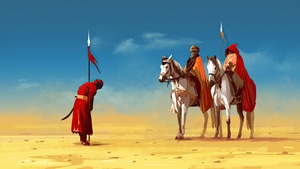 Artist, Artwork, Digital Art, Desert, Artstation, 4K wallpaper