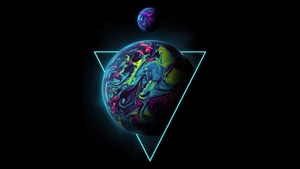 Planet, Artist, Artwork, Digital Art, 4K wallpaper