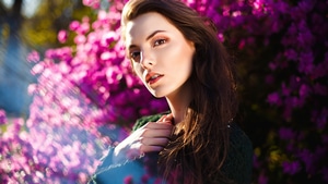 Karina Sunceva, Girls, Model, 4K wallpaper