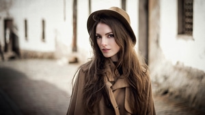 Karina Sunceva, Girls, Model, 4K wallpaper
