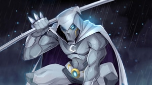 Moon Knight, Superheroes, Tv Shows, Artstation, 4K wallpaper