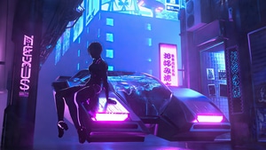 Cyberpunk, Scifi, Artist, Artwork, Digital Art, 4K wallpaper