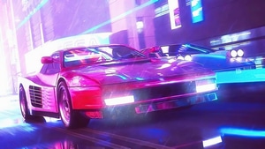 Synthwave, Retrowave, Artist, Artwork, Digital Art, 4K wallpaper