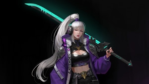 Artist, Artwork, Artstation, Sword, Warrior, 4K wallpaper