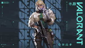Deadlock, Valorant agent, Sentinel, 4K wallpaper