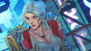 Ciri, The Witcher 3, Games, Ps4 Games, Xbox Games, Pc Games, Deviantart, Cyberpunk 2077, Artstation, 4K wallpaper