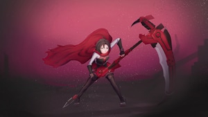 Ruby Rose Rwby, Rwby, Ruby Rose, Anime, Artist, Digital Art, Artwork, Deviantart, 4K wallpaper