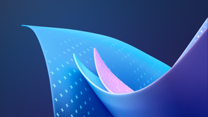 Layers, Windows 11, Blue aesthetic, Stock, 4K wallpaper