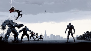Avengers, Superheroes, Artwork, 4K wallpaper
