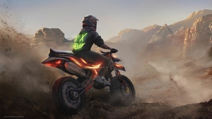 Biker, Artist, Artwork, Digital Art, Artstation, 4K wallpaper
