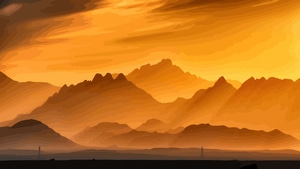 Minimalism, Minimalist, Landscape, Artist, Artwork, Digital Art, 4K wallpaper