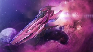 Spaceship, Artist, Artwork, Digital Art, Deviantart, 4K wallpaper