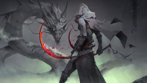 Dragon, Warrior, Artist, Artwork, Digital Art, Artstation, 4K wallpaper