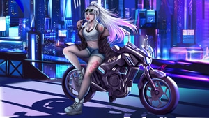 Cyberpunk, Artwork, Artist, Deviantart, 4K wallpaper
