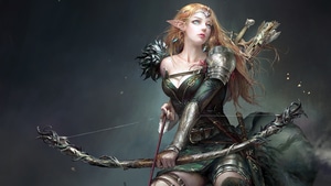 Elf, Artist, Artwork, Digital Art, Artstation, 4K wallpaper