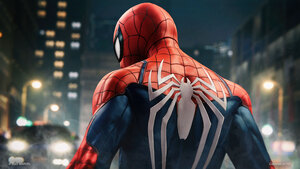 Marvels Spider-Man, Advanced suit, Video Game, PC Games, Spiderman, 4K wallpaper