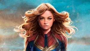Captain Marvel, Superheroes, Artist, Artwork, Digital Art, Artstation, 4K wallpaper