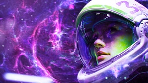 Astronaut, Artist, Artwork, Digital Art, 4K wallpaper
