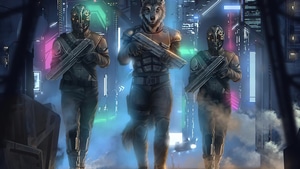 Police, Fox, Artist, Artwork, Digital Art, Deviantart, 4K wallpaper