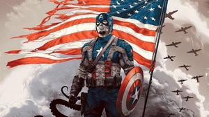 Captain America, Superheroes, Artwork, 4K wallpaper
