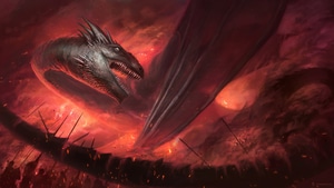 Dragon, Artist, Artwork, Digital Art, Artstation, 4K wallpaper