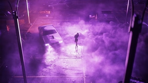 Synthwave, Drifting Cars, Cars, Artist, Artwork, Digital Art, Ballerina, Behance, 4K wallpaper
