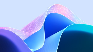 Windows 11, Light Mode, Waves, Blue, Stock, 4K wallpaper