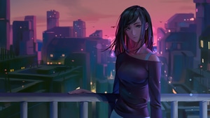 Anime Girl, Anime, Artist, Artwork, Digital Art, Artstation, 4K wallpaper