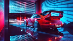 Porsche, Cars, Behance, 4K wallpaper