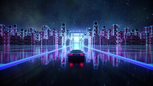Vaporwave, Retrowave, Synthwave, Artist, Artwork, Digital Art, Deviantart, Outrun, 4K wallpaper