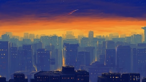 Cityscape, Artist, Artwork, Digital Art, Illustration, Deviantart, 4K wallpaper
