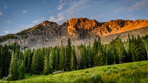 Scenery, Landscape, Mountain, Sunny day, 4K wallpaper