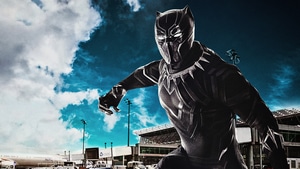 Black Panther, Captain America Civil War, Movies, Superheroes, 4K wallpaper