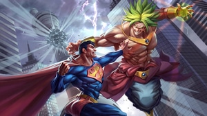 Superman, Goku, Superheroes, Artist, Artwork, Digital Art, Artstation, 4K wallpaper