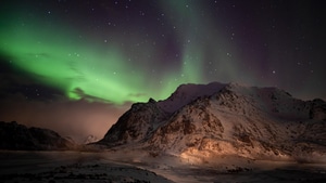 Northern Lights, Nature, 4K wallpaper