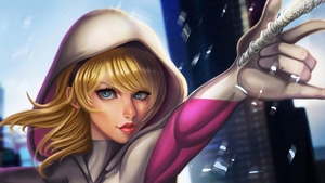 Gwen Stacy, Superheroes, Artist, Artwork, Digital Art, Artstation, 4K wallpaper