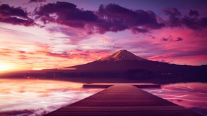 Nature, Sunset, Evening, Artist, Artwork, Digital Art, Artstation, 4K wallpaper