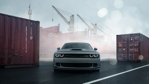 Dodge Challenger, Cars, Behance, 4K wallpaper