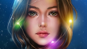 Portrait, Artist, Artwork, Digital Art, Artstation, 4K wallpaper