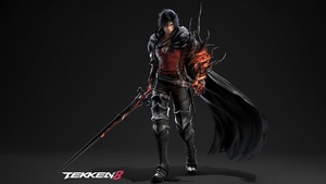 , Dark background, Clive Rosfield, Tekken 8, 4K wallpaper