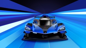 Alpine A424_β, Prototype, Le Mans Hypercar, 2024, Blue, 4K wallpaper