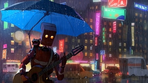 Robot, Artist, Artwork, Digital Art, Deviantart, 4K wallpaper