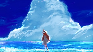 Anime Girl, Anime, Artist, Artwork, Digital Art, 4K wallpaper