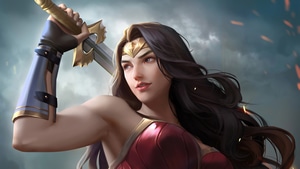 Wonder Woman, Superheroes, Artwork, Artstation, 4K wallpaper