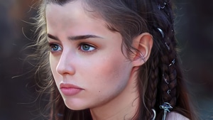 Holly Earl, Celebrities, Artist, Artwork, Digital Art, Portrait, Artstation, 4K wallpaper