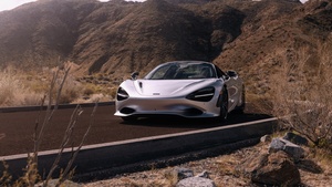 McLaren 750S Spider, Tarmac, Supercars, 4K wallpaper
